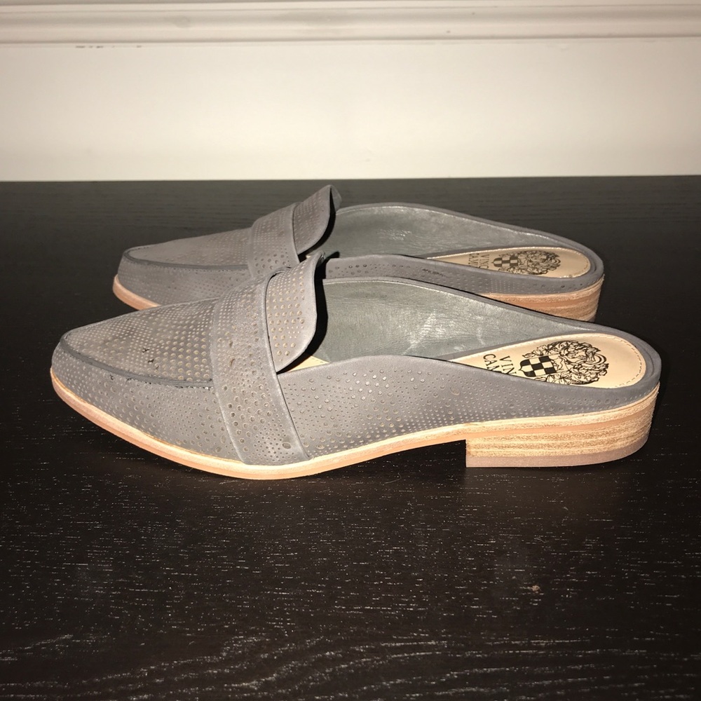 Vince Camuto Mule Loafer in Grey